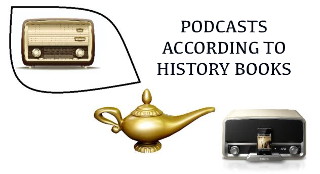 podcasts dans livres d'histoire